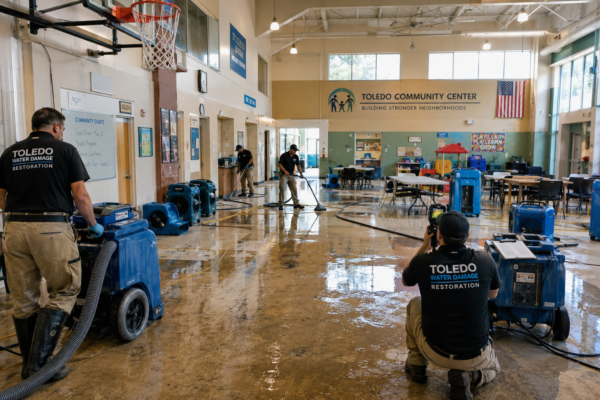 Community Center Damage Restoration